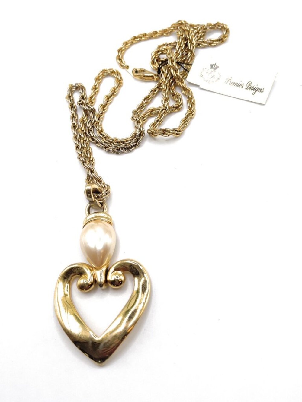 Forever Yours Retired Premier Designs long Necklace - Picture 2 of 3